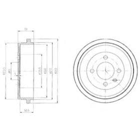Тормозной барабан Тормозной барабан