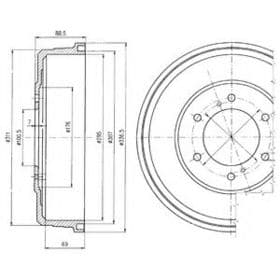 Гальмівний барабан