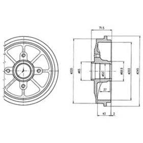 Гальмівний барабан