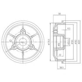 Тормозной барабан