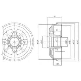 Тормозной барабан