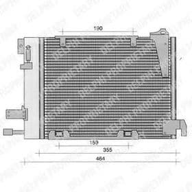 Радиатор кондиционера Радиатор кондиционера