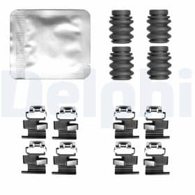 Компоненти дискових гальмівних колодок Компоненти дискових гальмівних колодок