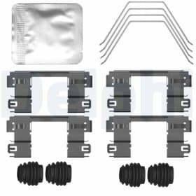 Компоненти дискових гальмівних колодок Компоненти дискових гальмівних колодок