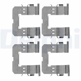 Комплектующие дисковых тормозных колодок Комплектующие дисковых тормозных колодок