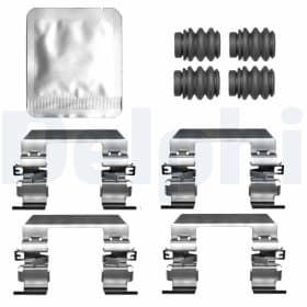 Компоненти дискових гальмівних колодок Компоненти дискових гальмівних колодок