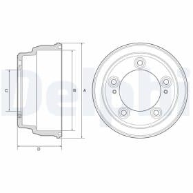 Тормозной барабан Тормозной барабан