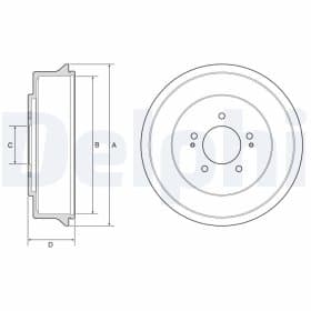 Тормозной барабан Тормозной барабан
