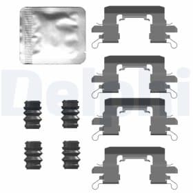 Компоненти дискових гальмівних колодок Компоненти дискових гальмівних колодок