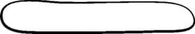 Прокладка клапанной крышки Прокладка клапанной крышки