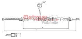 Трос ручного тормоза