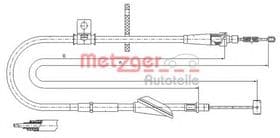 Трос ручного гальма