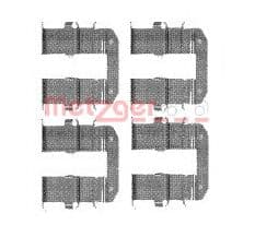 Компоненти дискових гальмівних колодок Компоненти дискових гальмівних колодок