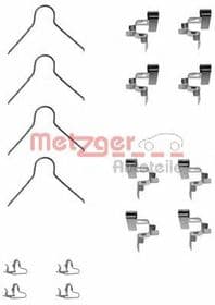 Комплектующие дисковых тормозных колодок Комплектующие дисковых тормозных колодок