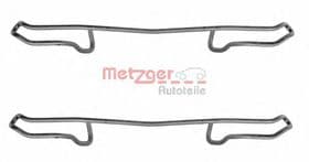 Компоненти дискових гальмівних колодок Компоненти дискових гальмівних колодок