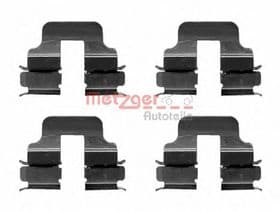 Компоненти дискових гальмівних колодок Компоненти дискових гальмівних колодок