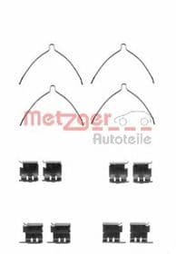 Компоненти дискових гальмівних колодок