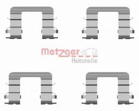 Компоненти дискових гальмівних колодок Компоненти дискових гальмівних колодок
