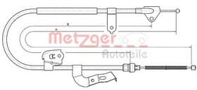 Трос ручного тормоза