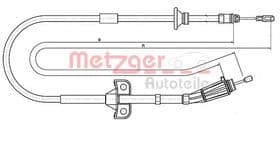 Трос ручного гальма