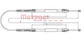 Трос ручного гальма