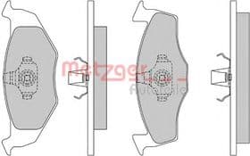 Тормозные колодки Metzger 1170023