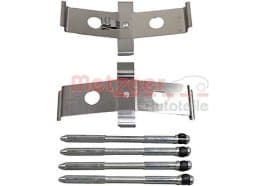 Комплектующие дисковых тормозных колодок Комплектующие дисковых тормозных колодок