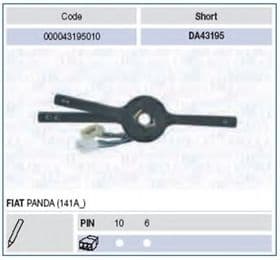 Підкермовий перемикач