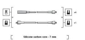 Комплект дротів запалювання