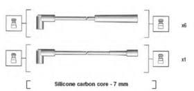 Комплект дротів запалювання