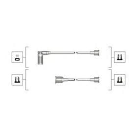 Комплект дротів запалювання