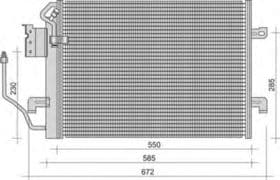 Радіатор кондиціонера