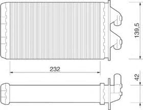 Радиатор печки