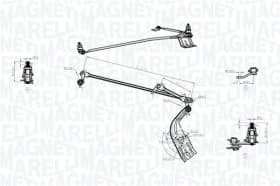 Трапеція склоочисника