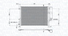 Радиатор кондиционера Радиатор кондиционера