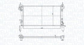 Радиатор охлаждения двигателя Радиатор охлаждения двигателя