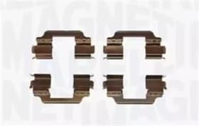 Комплектующие дисковых тормозных колодок