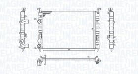 Радиатор охлаждения двигателя Радиатор охлаждения двигателя