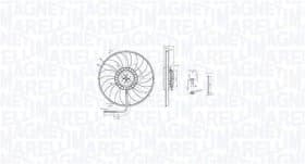Вентилятор системы охлаждения двигателя Вентилятор системы охлаждения двигателя