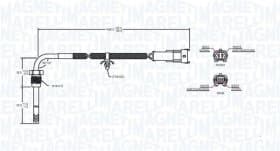 Датчик температуры выхлопных газов