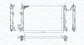 Радіатор охолодження двигуна Радіатор охолодження двигуна