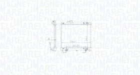 Радиатор охлаждения двигателя