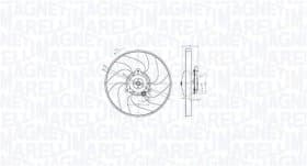 Вентилятор системы охлаждения двигателя Вентилятор системы охлаждения двигателя