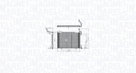 Радиатор кондиционера Радиатор кондиционера