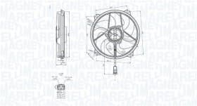 Вентилятор системи охолодження двигуна