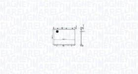 Радиатор охлаждения двигателя Радиатор охлаждения двигателя