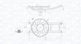 Вентилятор системи охолодження двигуна Вентилятор системи охолодження двигуна