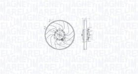 Вентилятор системы охлаждения двигателя Вентилятор системы охлаждения двигателя