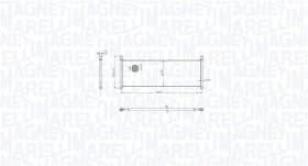 Радиатор охлаждения двигателя