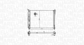 Радіатор охолодження двигуна